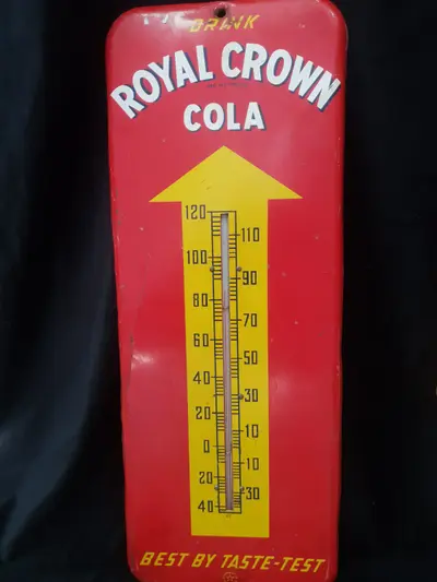 Termometru reclamă vintage Royal Crown Cola 4