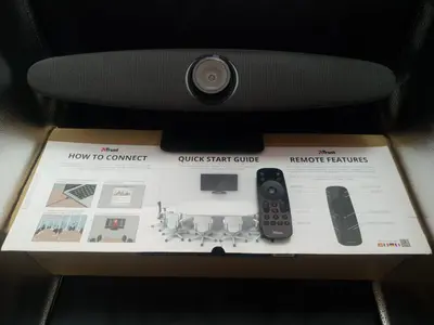 Camera web Trust IRIS 4K Video Conference 4