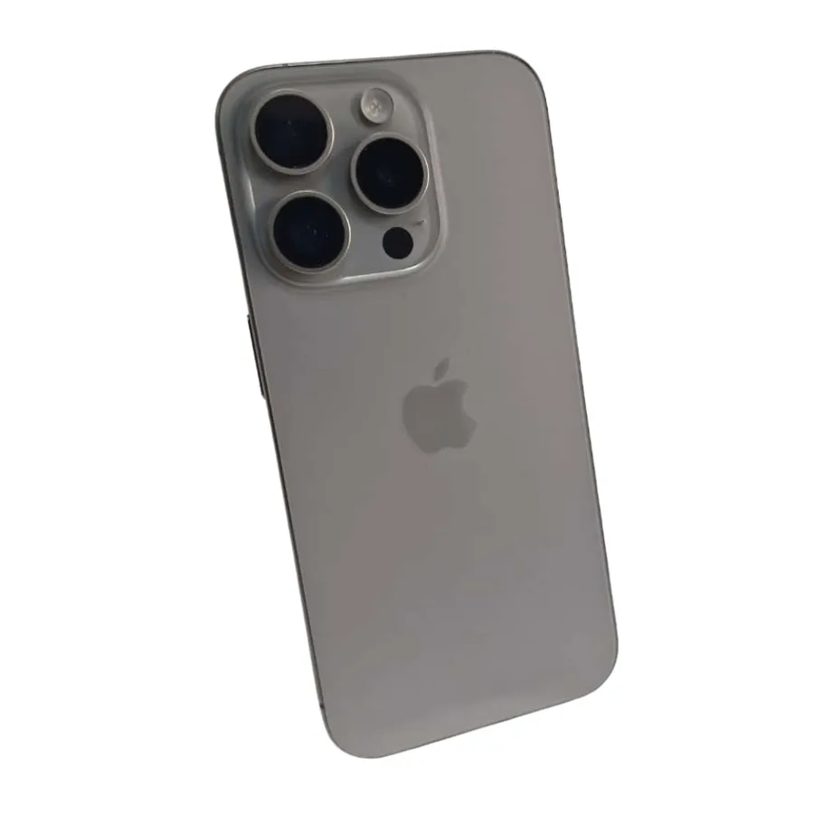 Telefon Apple iPhone 15 Pro, 128GB, 5G, Natural Titanium