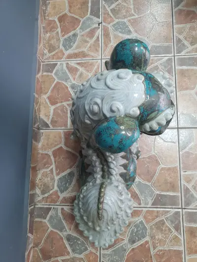 Statuieta Leu Gardian Chinezesc „Fu Dog” 4