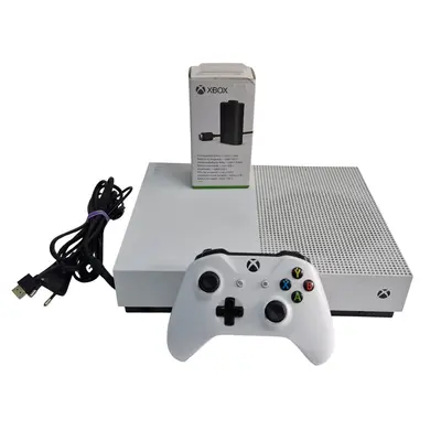 Consola Xbox One S 500gb , digital edition + 1 controler, baterie reincarcabila si cabluri