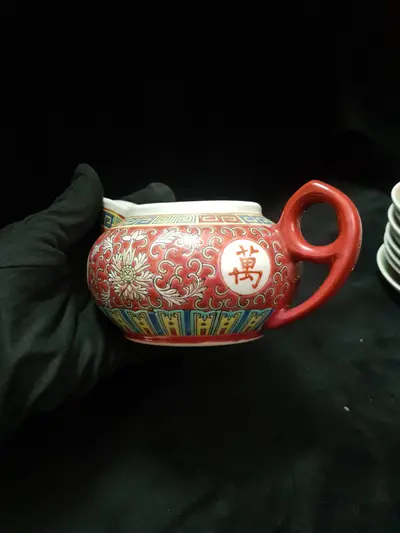 Set de masă chinezesc din porțelan 4