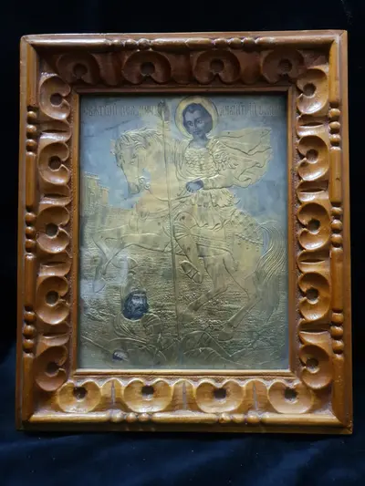 Icoană cu Sfântul Gheorghe,