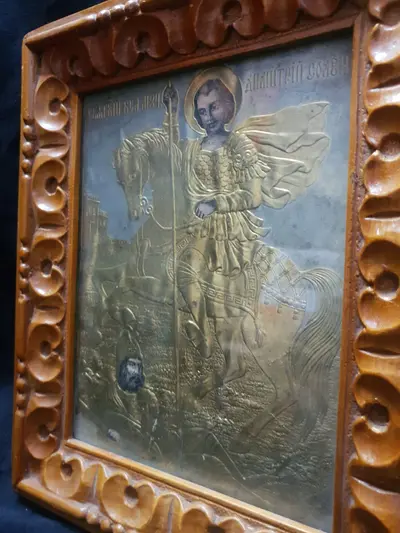 Icoană cu Sfântul Gheorghe, 3