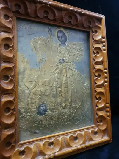 Icoană cu Sfântul Gheorghe, 4