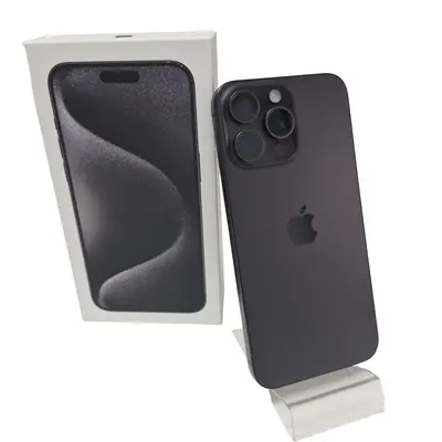 Telefon Apple iPhone 15 Pro Max, 256GB, 5G, Black Titanium