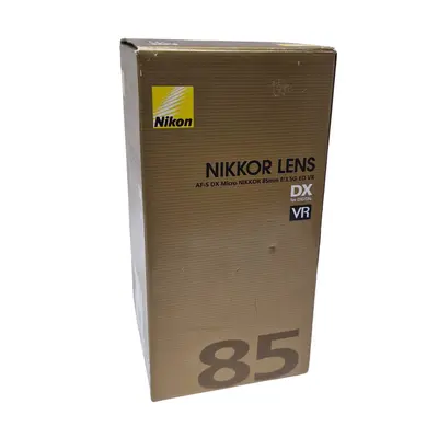 Obiectiv Nikon 85mm f/3.5G AF-S DX Micro ED VR