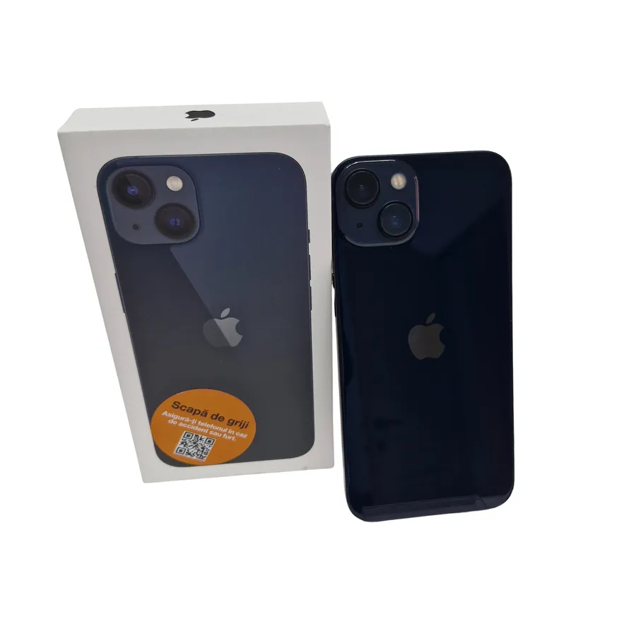 Telefon Apple iPhone 13, 128GB, 5G, Midnight