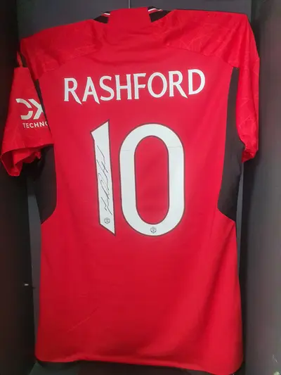 TRICOU Semnat Rashford , Manchester United , Marimea L