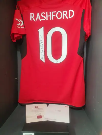 TRICOU Semnat Rashford , Manchester United , Marimea L 2