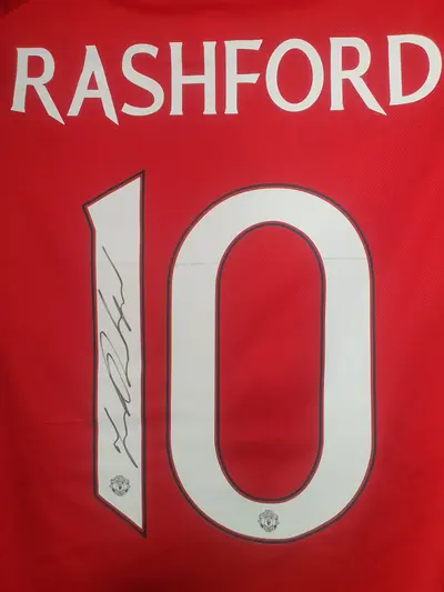 TRICOU Semnat Rashford , Manchester United , Marimea L 4