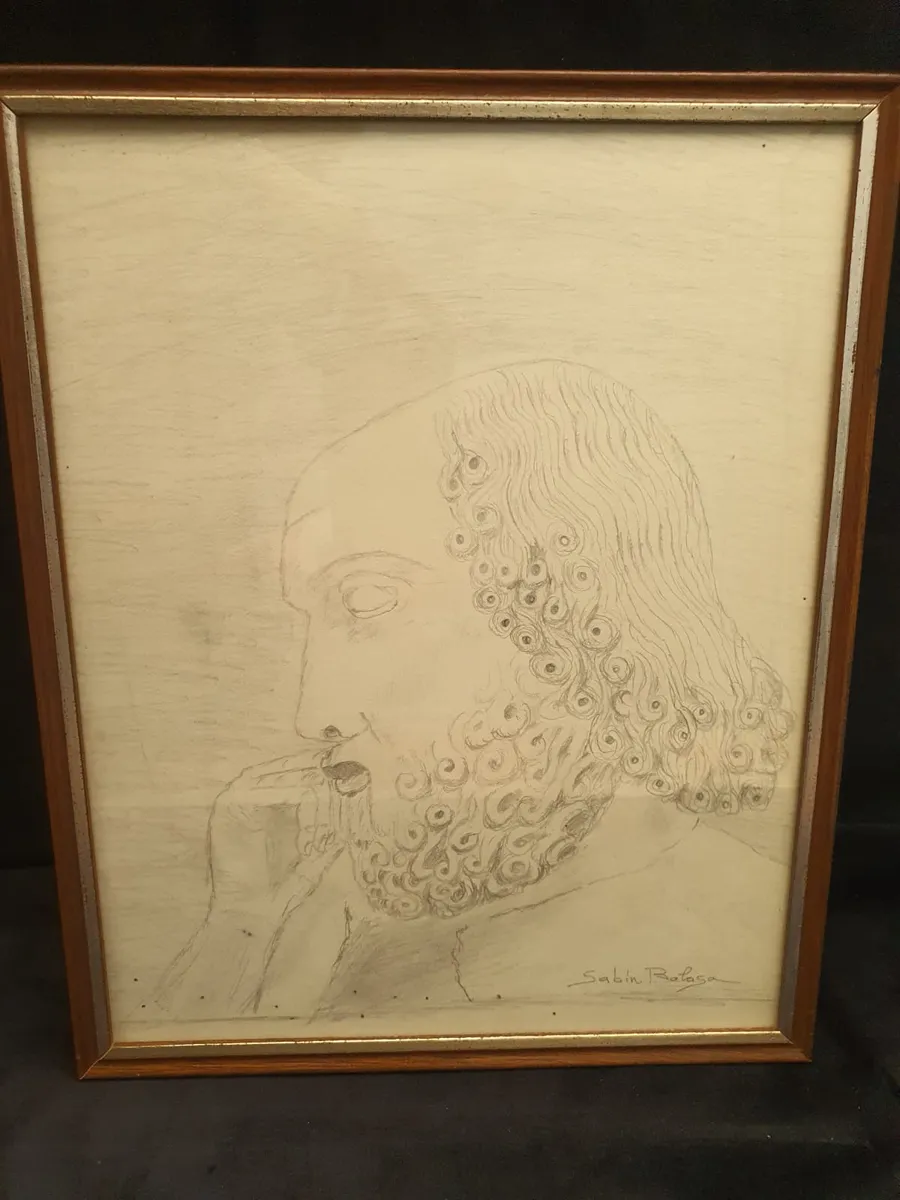 Portret în profil – Sabin Bălașa
