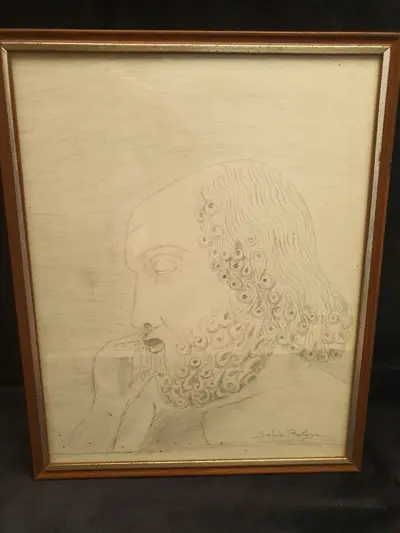 Portret în profil – Sabin Bălașa