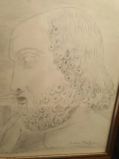 Portret în profil – Sabin Bălașa 4