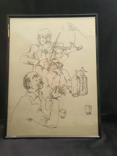 : Lăutari la cârciumă – Corneliu Baba (atribuit lui C. Piliuță) 5