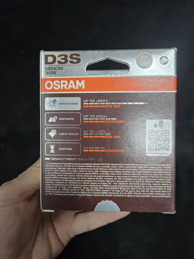 Becuri auto OSRAM D3S Xenon 35W, 3