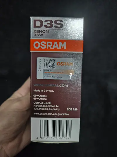 Becuri auto OSRAM D3S Xenon 35W, 5