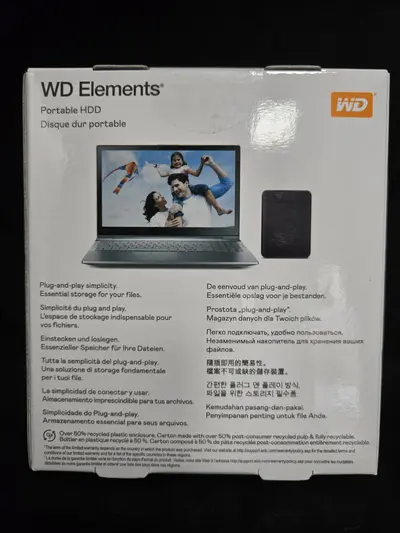 Hard disk extern WD Elements Portable HDD 4