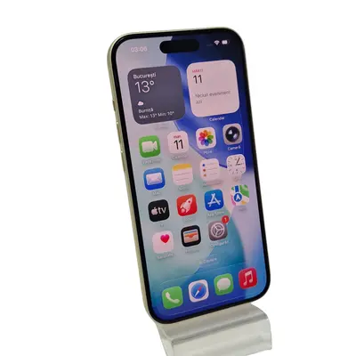 Telefon Apple iPhone 15, 128GB, 5G, Yellow 3