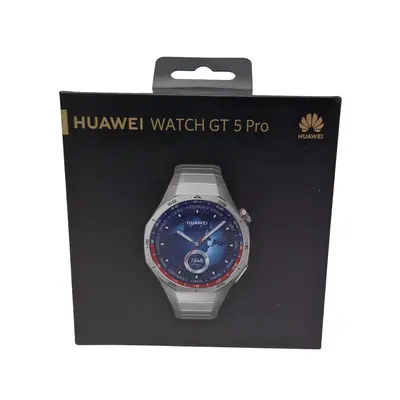 Smartwatch Huawei Watch GT 5 Pro, 46MM, Titanium Case, Titanium Strap