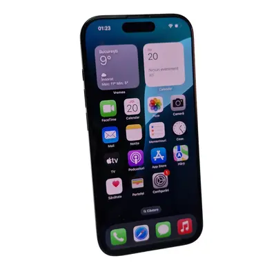 Telefon Apple iPhone 16 Pro, 128GB, 5G, Black Titanium 3
