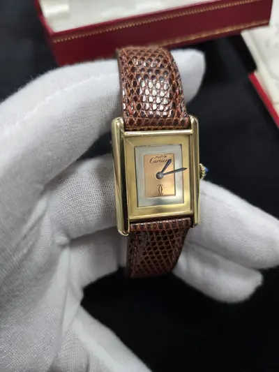 CEAS Cartier Tank Must Trinity Dial Small