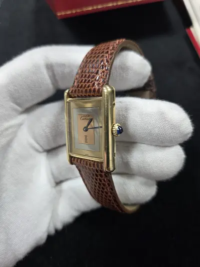 CEAS Cartier Tank Must Trinity Dial Small 4