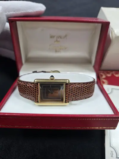 CEAS Cartier Tank Must Trinity Dial Small 6