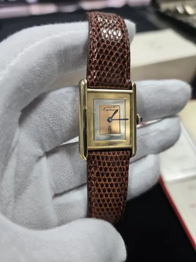 CEAS Cartier Tank Must Trinity Dial Small 7