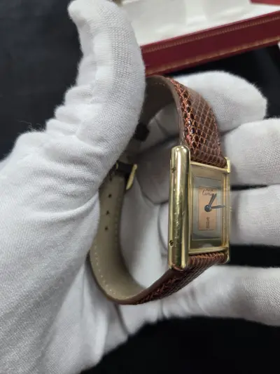 CEAS Cartier Tank Must Trinity Dial Small 8