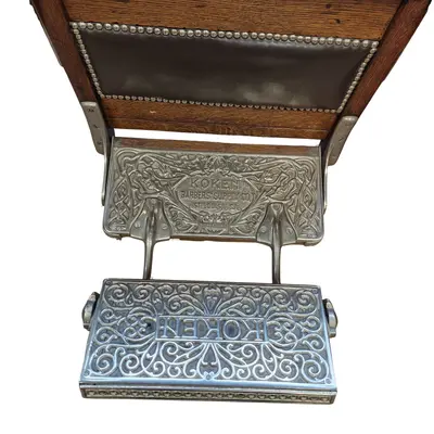 Scaun frizerie vintage Koken “Congress One-Lever” 2