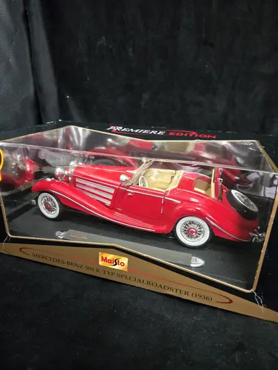 Maisto Premiere Edition – Mercedes-Benz 500K Specialroadster (1936)