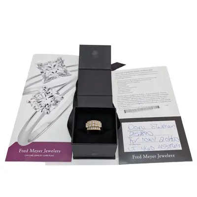 Inel aur 10K cu Diamante, 2 ct, Fred Meyer Jewelers (SUA)
