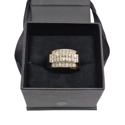 Inel aur 10K cu Diamante, 2 ct, Fred Meyer Jewelers (SUA) 3