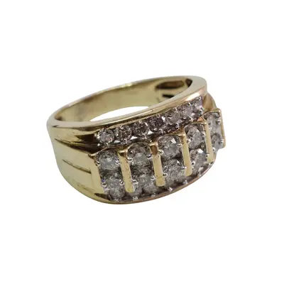 Inel aur 10K cu Diamante, 2 ct, Fred Meyer Jewelers (SUA) 4