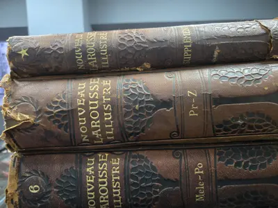 Set complet de volume „Nouveau Larousse Illustré” 6