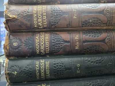 Set complet de volume „Nouveau Larousse Illustré” 7
