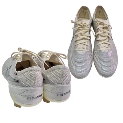 Ghete fotbal Nike Tiempo Legend 10 Elite Luxe FG Fabricat în Italia „Montebelluna - Alb” 2