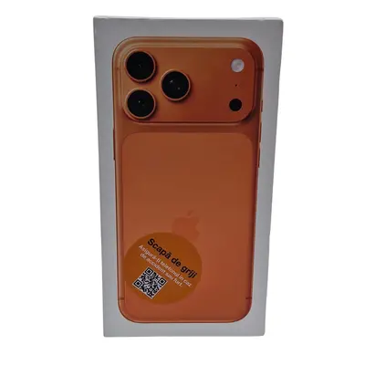 Telefon Apple iPhone 17 Pro Max, 256GB, Cosmic Orange SIGILAT