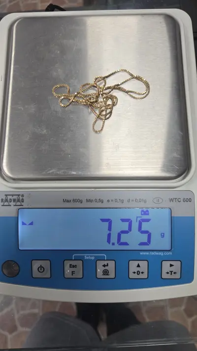 Lanț din aur galben 18K (750) 3