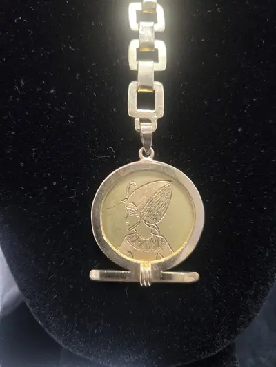 Breloc din aur galben 18K (750) 2