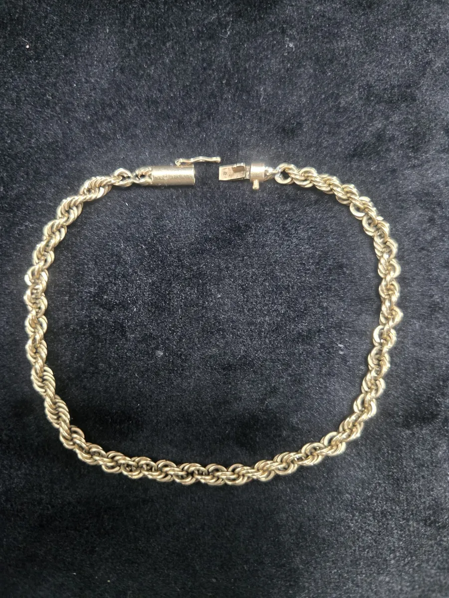 Brățară din aur galben de 14K,