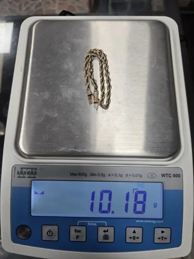 Brățară din aur galben de 14K, 2
