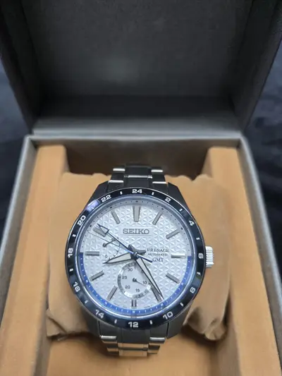 Ceas automatic Seiko Presage GMT – Ediție Limitată 40 mm 4