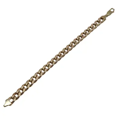 Bratara aur 14K stil cuban – 20,55 g, 20 cm 4