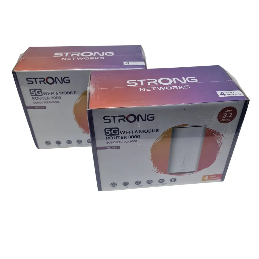Router Strong Wireless 5G Wi-Fi 6, 3Gps SIGILAT