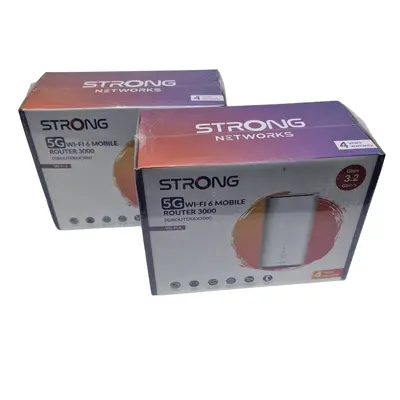 Router Strong Wireless 5G Wi-Fi 6, 3Gps SIGILAT
