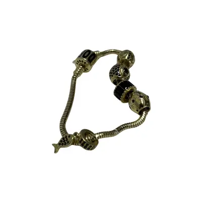 Bratara Pandora 14k (585)+ 5 charms 3