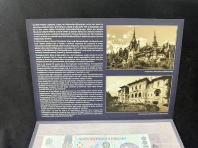 Bancnotă aniversară 100 lei Carol I de colectie 2