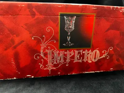 Set pahare de cristal IMPERO 2